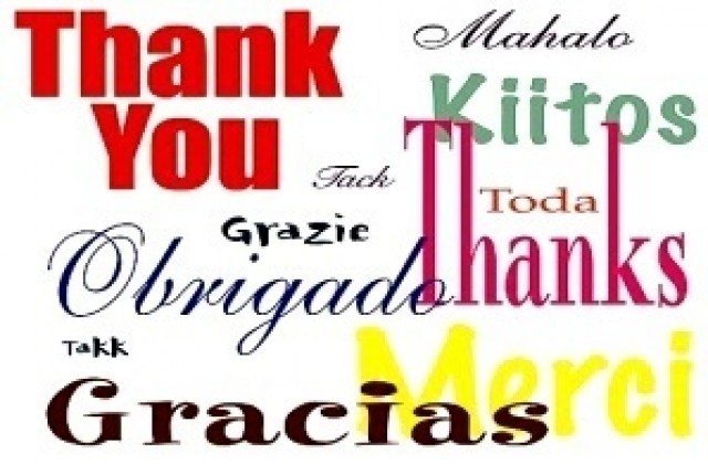 11 януари - Международен ден на думата Благодаря