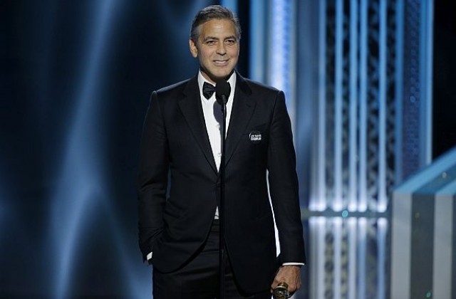 Джордж Клуни грабна Златен глобус и обяви: Аз съм Шарли