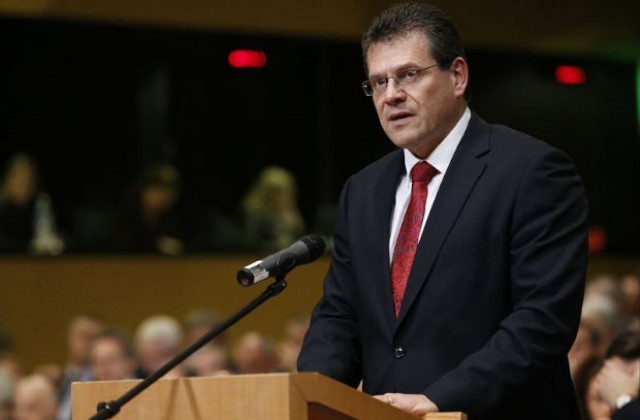 Марош Шефчович замина в Москва да пита за „Южен поток”