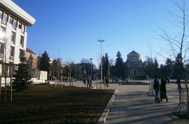 Отчетоха приключването на реконструкцията на Централната пешеходна зона в Плевен