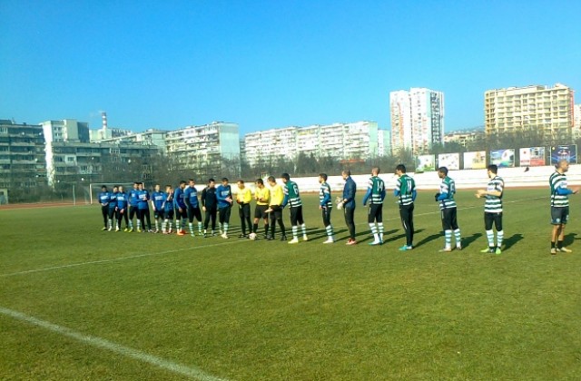 Моряците отбелязаха осем гола в учебна игра