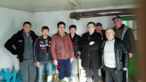 Петър Василев подари печка на Ножарово
