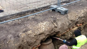 Делва на 1500 години откриха при ремонта на центъра