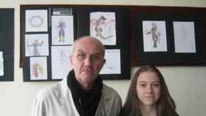 Осмокласничка от Дупница с първа изложба