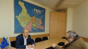 Депутатът Кирил Калфин с приемен ден в Кюстендил