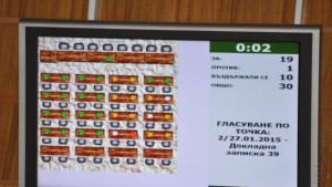 Избраха с гласовете на БСП ДПС и СДС новите Почетни