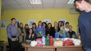 Екоинспекцията подкрепи благотворителна кауза като дари 27 кг капачки