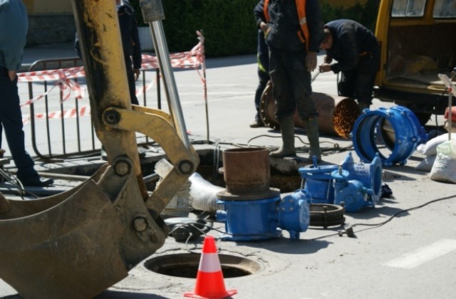 Преустановяване на водоподаването