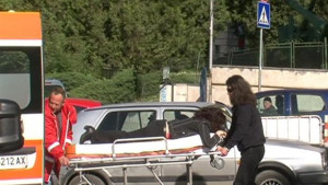 Шофьорка настанена в болницата след пътен инцидент