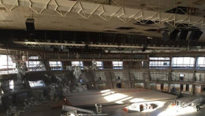 Кметът инспектира ремонта на Спортна зала