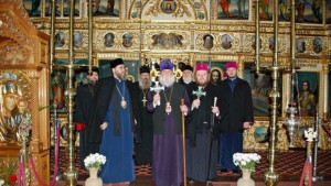 Митрополитите Дометиан и Наум гостуваха в Румъния и Басарбовския манастир