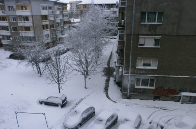 Няма затворени пътища в русенска община, 11 см. е снежната покривка
