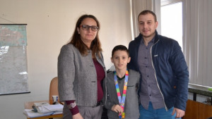 Община Казанлък отличи европейския шампион по таекуондо Павел Бояджиев