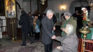 В Трявна се поклониха в храма където Апостола е пял