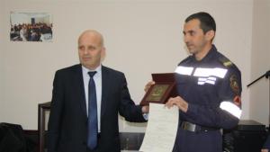 Старозагорският Пожарникар на годината с награда и от областния