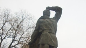 Внучката на Цвятко Радойнов на посещение в Казанлък