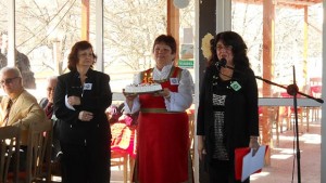 Инж Петя Аврамова с изненада за пенсионерите от клуб Еделвайс