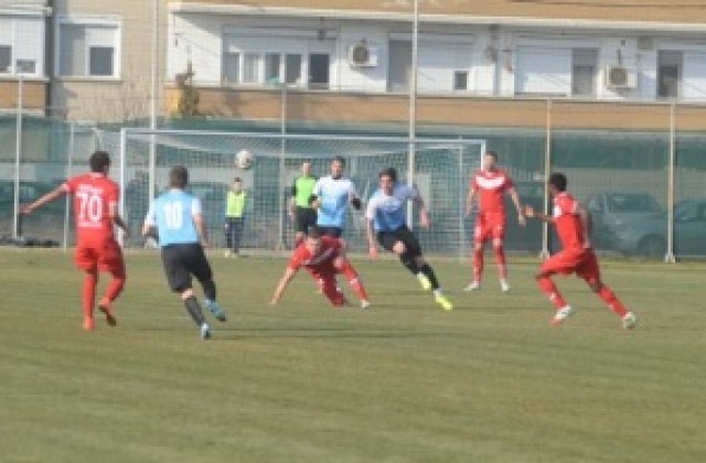 ФК Верея загуби минимално от ЦСКА в контрола