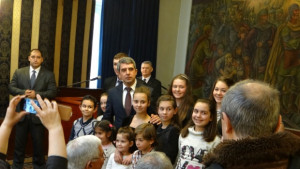 Сребърни звънчета пяха пред президента Росен Плевнелиев