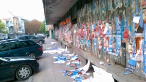 Солените глоби стряскат желаещите да лепят реклами по стълбове и