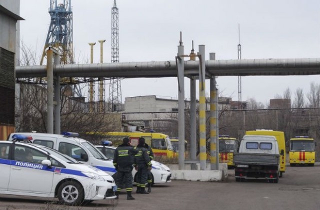 33-ма миньори са загинали при експлозията в мината „Засядко” в Донецк