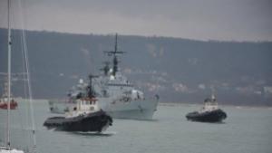 Лошото време попречи на част от корабите на НАТО да