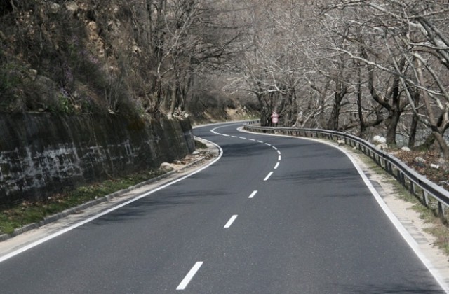 Паднали дървета на едната лента на пътя Дупница-Кюстендил