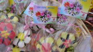 Гербери за врачанки от ГЕРБВраца по случай 8 март