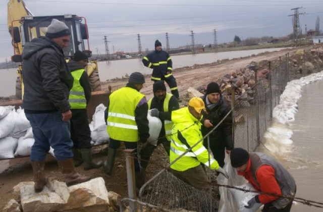 В Гълъбово още чакат средствата за справяне с бедствието през декември