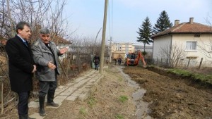 Геодезически оглед на свлачищните райони в село Симеоново