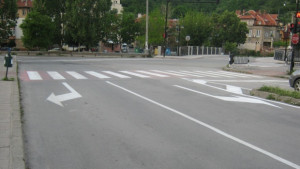 Временна организация на движение в района на жк Развесена върба