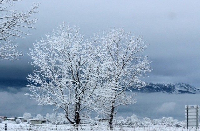 Облачно с валежи от дъжд и сняг