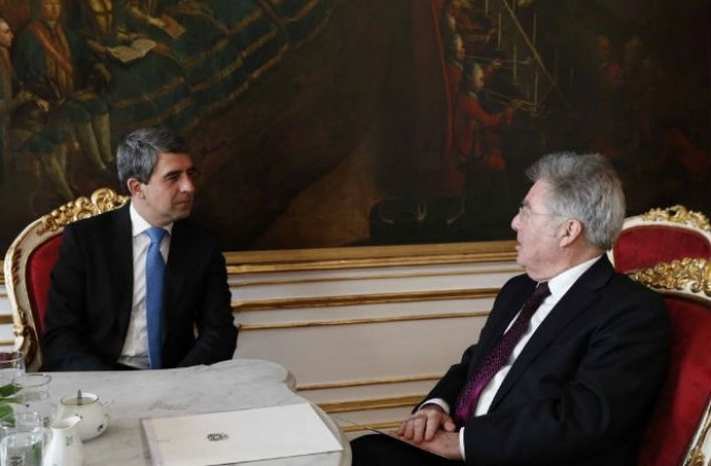 Повече австрийски инвестиции у нас очаква президентът Плевнелиев