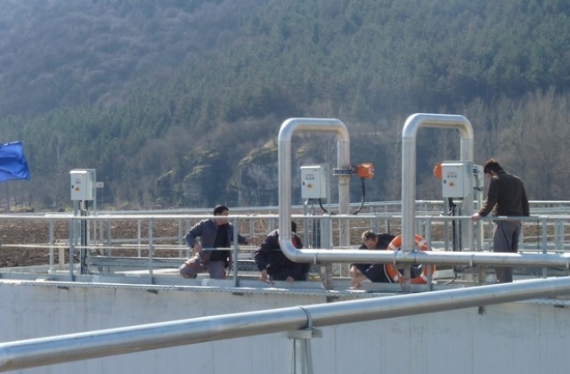 Приключиха строителните дейности по пречиствателна станция на Мездра