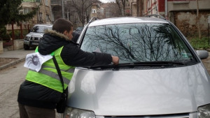 Започна кампанията Свободни тротоари и пешеходни пътеки в Плевен