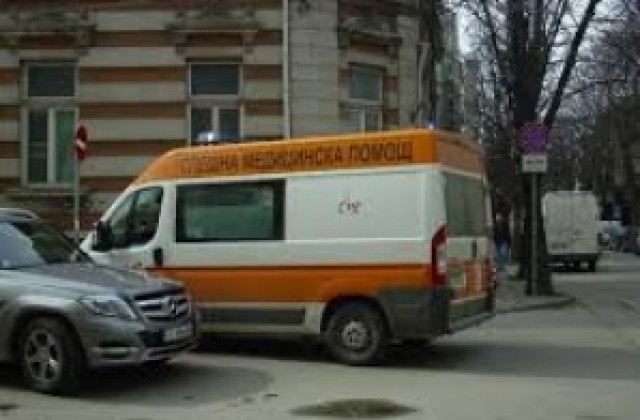 Шофьор в болницата след катастрофа