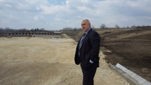 Бойко Борисов е инспектирал строежа на магистралата край Шумен
