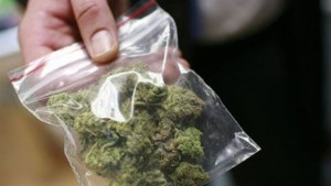 Младеж с марихуана хванаха полицаи