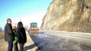 Поставят предпазни мрежи на ската при Мурсалево над главен път