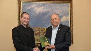 Иво Господинов е кмет за един ден на Сливен