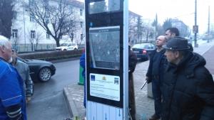 Кметът ще демонстрира телематиката на спирките на градския транспорт