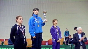 Състезателка по тенис на маса 1 на Варна за март