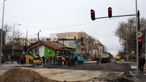 Във Видин започна асфалтирането на улици