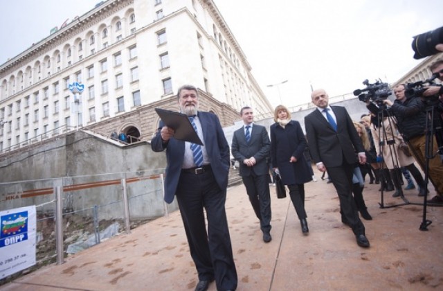 Проектът за Ларгото в столицата готов до 200 дни