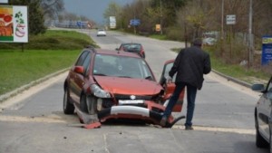 Бременна жена пострада в катастрофа