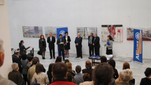 Засилен интерес при откриването на изложбата на Алианц България