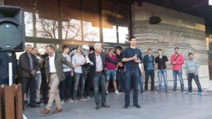 Марек Юнион Ивкони показа купата в Дупница