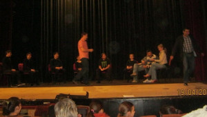 Олег Ринке с открит урок в Казанлък