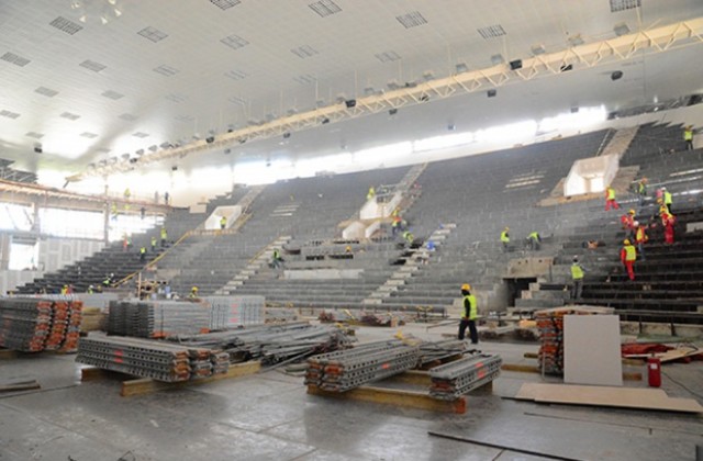 Тестват новата климатична инсталация на зала „Конгресна“