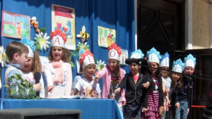 Децата от 3 то ОУ в Мога да чета и